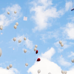 Hochzeitspaket - Ballons zum steigen lassen