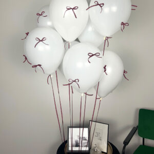 10er Ballonbouquet - mit Maschen – Bild 3