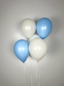 2er Set - XL Ballon mit Maschen - Baby – Bild 4