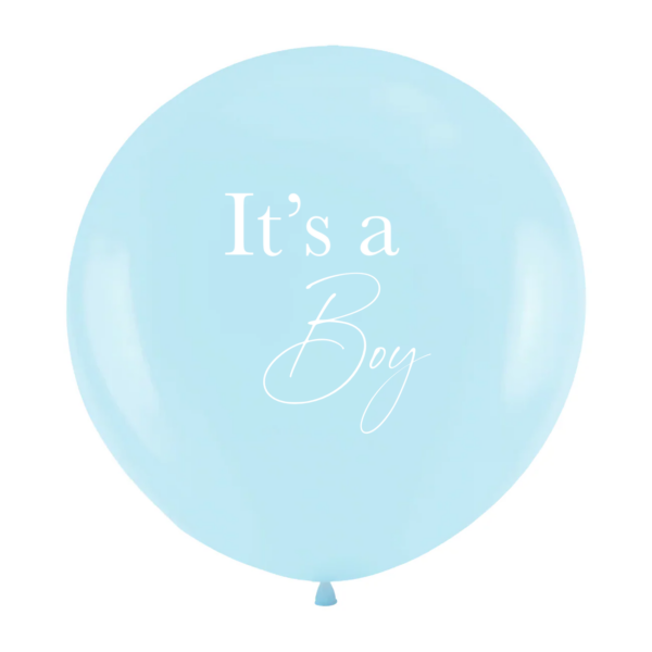 XL Ballon - Hochglanz "It's a boy"