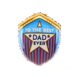 Folienballon To the best Dad ever