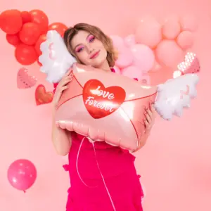 Folienballon mit Schriftzug "Love Forever" – Bild 2