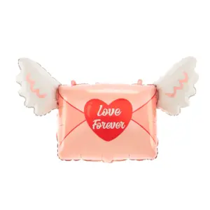 Folienballon mit Schriftzug "Love Forever"
