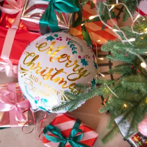 Folienballons Merry Christmas – Bild 2