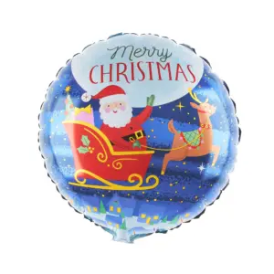 Folienballons Merry Christmas